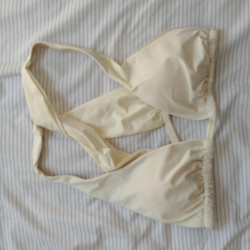 Victoria's Secret Cross Back Bikini Top XS